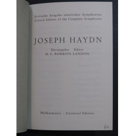 HAYDN Joseph Sinfonia No 86 Orchestre