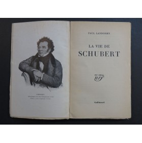 LANDORMY Paul La Vie de Schubert 1934