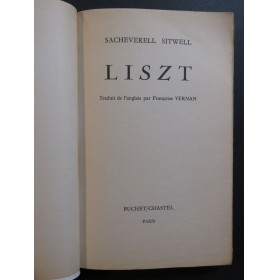 SITWELL Sacheverell Liszt 1961