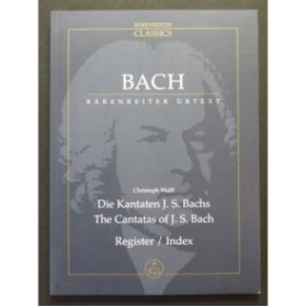 WOLFF Christoph J. S. Bach Die Kantaten The Cantatas Index 2007