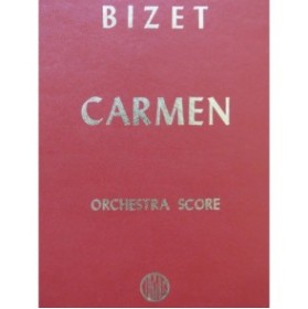 BIZET Georges Carmen Opéra Chant Orchestre