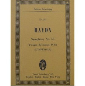 HAYDN Joseph Symphony No 53 D Major Orchestre