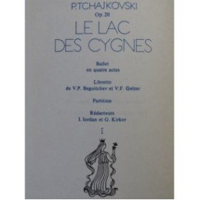 TCHAIKOVSKI P. Le Lac des Cygnes Ballet Orchestre 1966