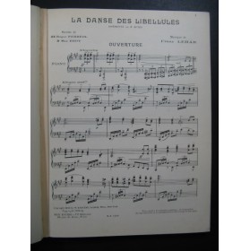 LEHAR Franz La Danse des Libellules Opérette 1924