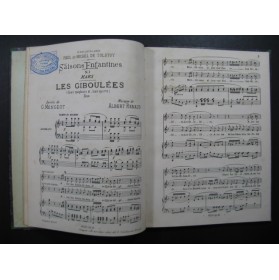 RENAUD Albert Les Saisons Enfantines Chant Piano 1882