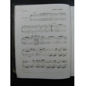DONIZETTI Elisire d'Amore VERDI Il Trovatore Don Carlos Piano solo ca1850
