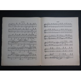 LANGER Curt Gavotte d'Amour Piano 4 mains ca1882