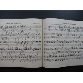 MENDELSSOHN Symphonies Pièces Piano 4 mains XIXe