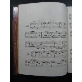 WEBER 8 Sonates pour Piano XIXe