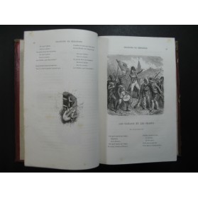 BÉRANGER Pierre-Jean de Chansons Anciennes et Posthumes 1866