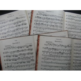 SCHUMANN MENDELSSOHN Quartette Quatuors Violon Alto Violoncelle