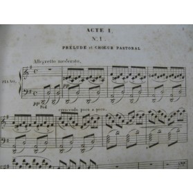MEYERBEER G. Le Prophète Opéra Piano solo XIXe