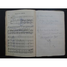 GOUNOD Charles Philémon et Baucis Opéra Chant Piano Mise en scène