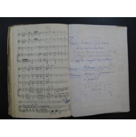 GOUNOD Charles Philémon et Baucis Opéra Chant Piano Mise en scène