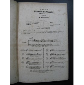 BOIELDIEU Adrien Le Nouveau Seigneur de Village Opera Chant Piano ca1865