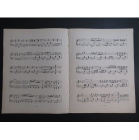 SIEDE Ludwig Im türkischen Teegarten Piano 1919