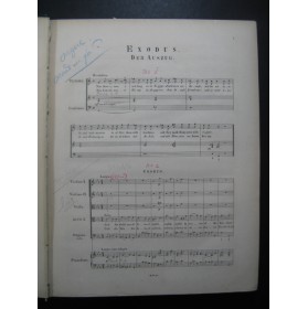 HAENDEL G. F. Israel in Egypt Orchestre XIXe