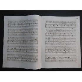 BENEDICT Julius La Costanza Chant Piano ca1840