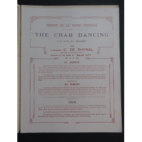 RODDE O. The Crab Dancing Pas du Crabe Danse Piano 1912