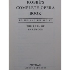 Kobbé's Complete Opera Book 1963