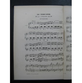 ADAM Adolphe Le Toreador Opéra 1850