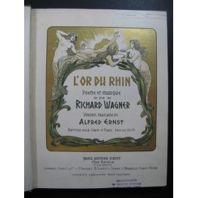 WAGNER Richard L'Or du Rhin Opéra XIXe