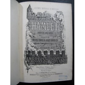 THOMAS A. Hamlet & MASSENET J. Le Roi de Lahore Opera Piano solo XIXe