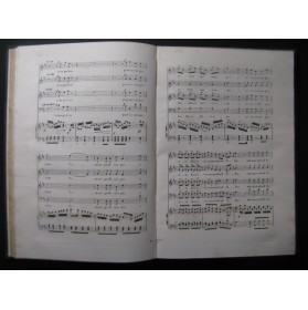 WEBER Obéron Opera Chant Piano ca1850