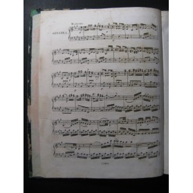 VIOTTI J. B. 6 Sonates 2e Livre Violon Basse XVIIIe
