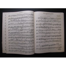 BEETHOVEN Quatuors à cordes 1 à 6 1er Violon