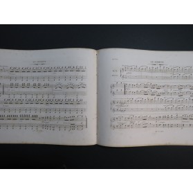 BOHLMAN SAUZEAU Henri Le Chevaleresque Piano 4 mains ca1850