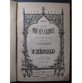 HEROLD Ferdinand Le Pré aux Clercs Opéra ca1860