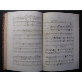 WEBER Euryanthe Opera Chant Piano ca1855