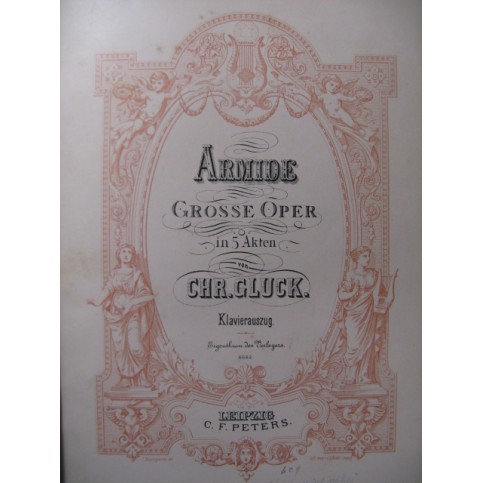 GLUCK C. W. Armide Opera XIXe