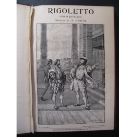 VERDI Giuseppe Rigoletto Opera XIXe