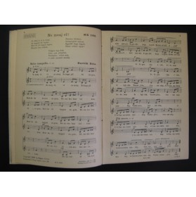 BARTOK Béla Korusmuvei Chant 1942