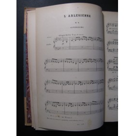 BIZET Georges L'Arlésienne Piano 1872