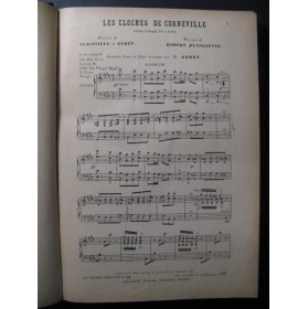 PLANQUETTE Robert Les Cloches de Corneville Opera