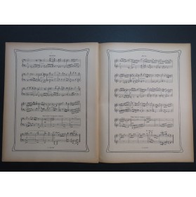 D'INDY Vincent Tableaux de Voyage En Marche Piano 4 mains 1921