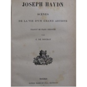 SEEBOURG Franz Joseph Haydn Scènes de la Vie d'un Grand Artiste 1888