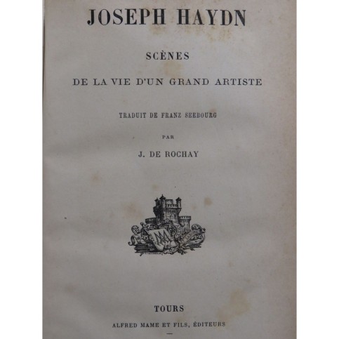 SEEBOURG Franz Joseph Haydn Scènes de la Vie d'un Grand Artiste 1888