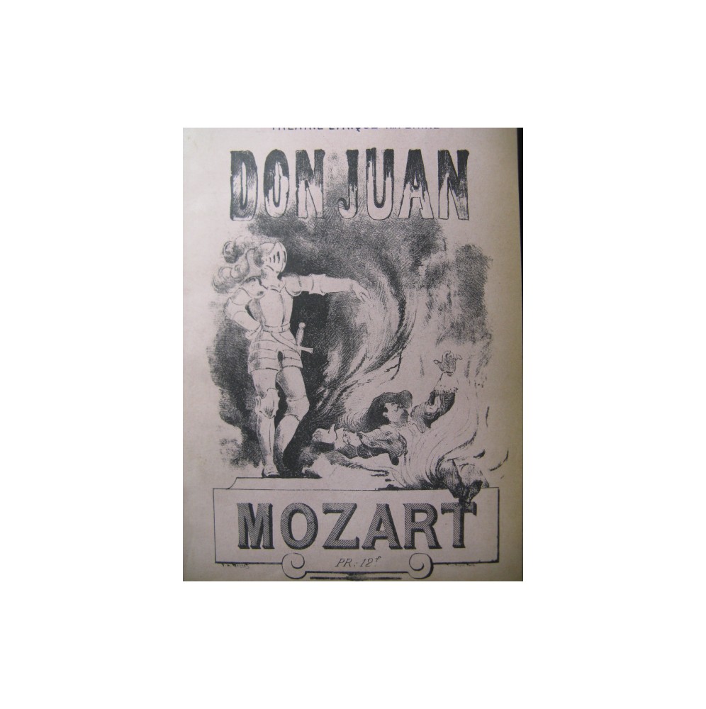 MOZART W. A. Don Juan Opera ca1865