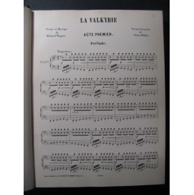 WAGNER Richard La Valkyrie Opéra 1893
