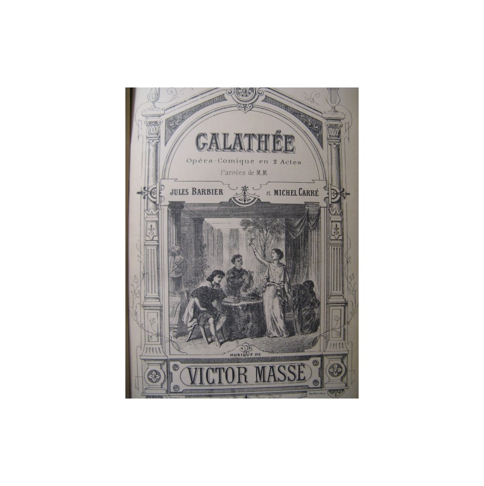 MASSÉ Victor Galathée Opera 1864