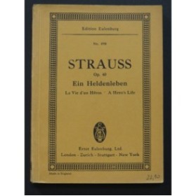 STRAUSS Richard Ein Heldenleben op 40 Orchestre