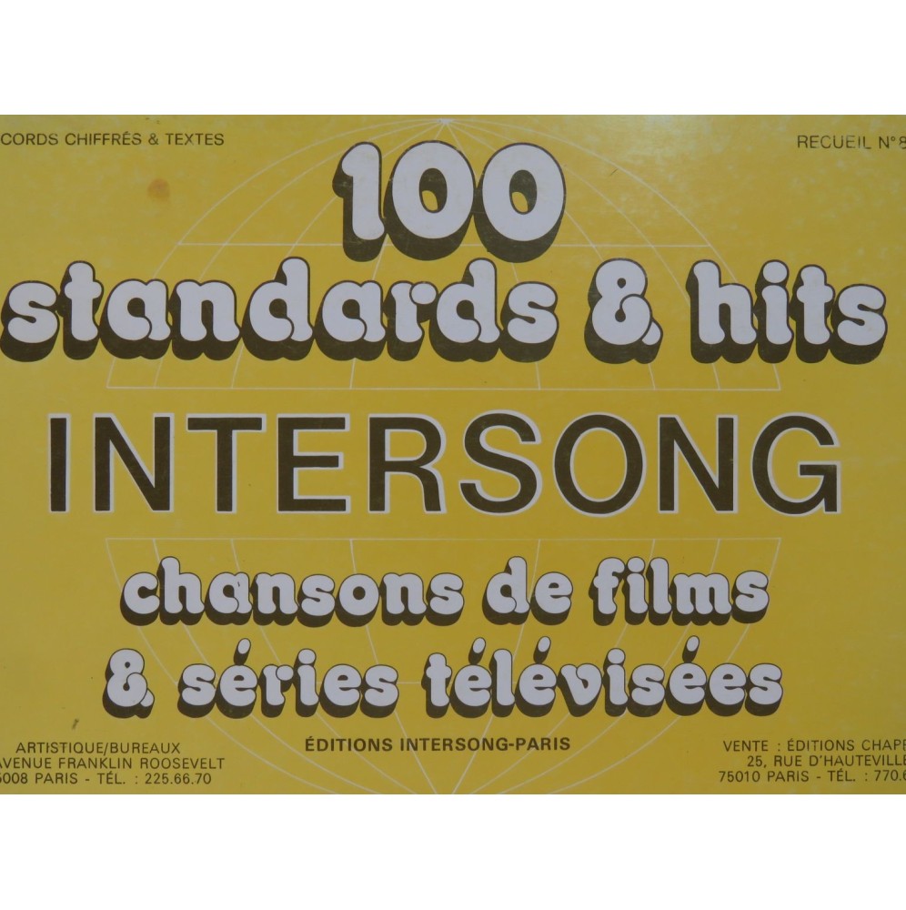 100 Standard Chansons de Films et Séries Télévisées
