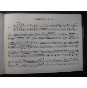 HAYDN Joseph Symphonien Piano 4 mains