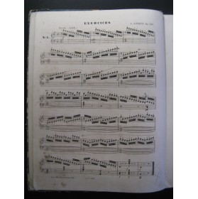 CZERNY Ch. & RAVINA Etudes Piano ca1850
