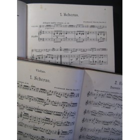 DAVID SCHUMANN GRIEG Pièces Violon Piano