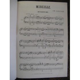 GOUNOD Charles Mireille Opéra 1901